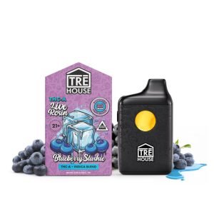 blueberry slushie live rosin indica thc a vape pen 3.5g