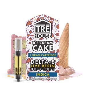 live resin delta 8 cartridge + d10 + thc p ice cream cake indica 1g