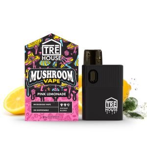 pink lemonade microdose mushroom vape pen