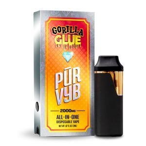 pur vyb 2g thca live resin gorilla glue (indica)