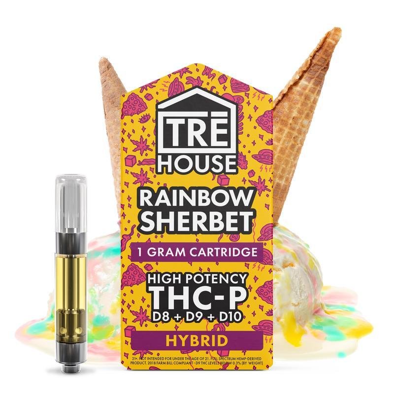 thc p cartridge + d8 + d9 + d10 rainbow sherbet hybrid 1g thc p cartridge + d8 + d9 + d10 rainbow sherbet hybrid 1g